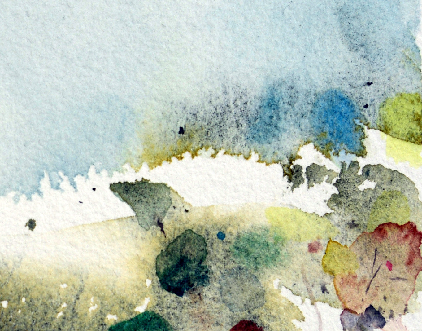 Shoreline, 9 x 12 inch Original Watercolor Painting