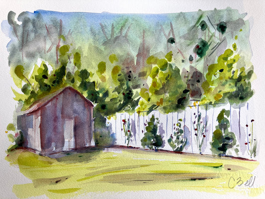 Long Island, New York Original Watercolor Painting